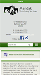 Mobile Screenshot of mandakvet.com